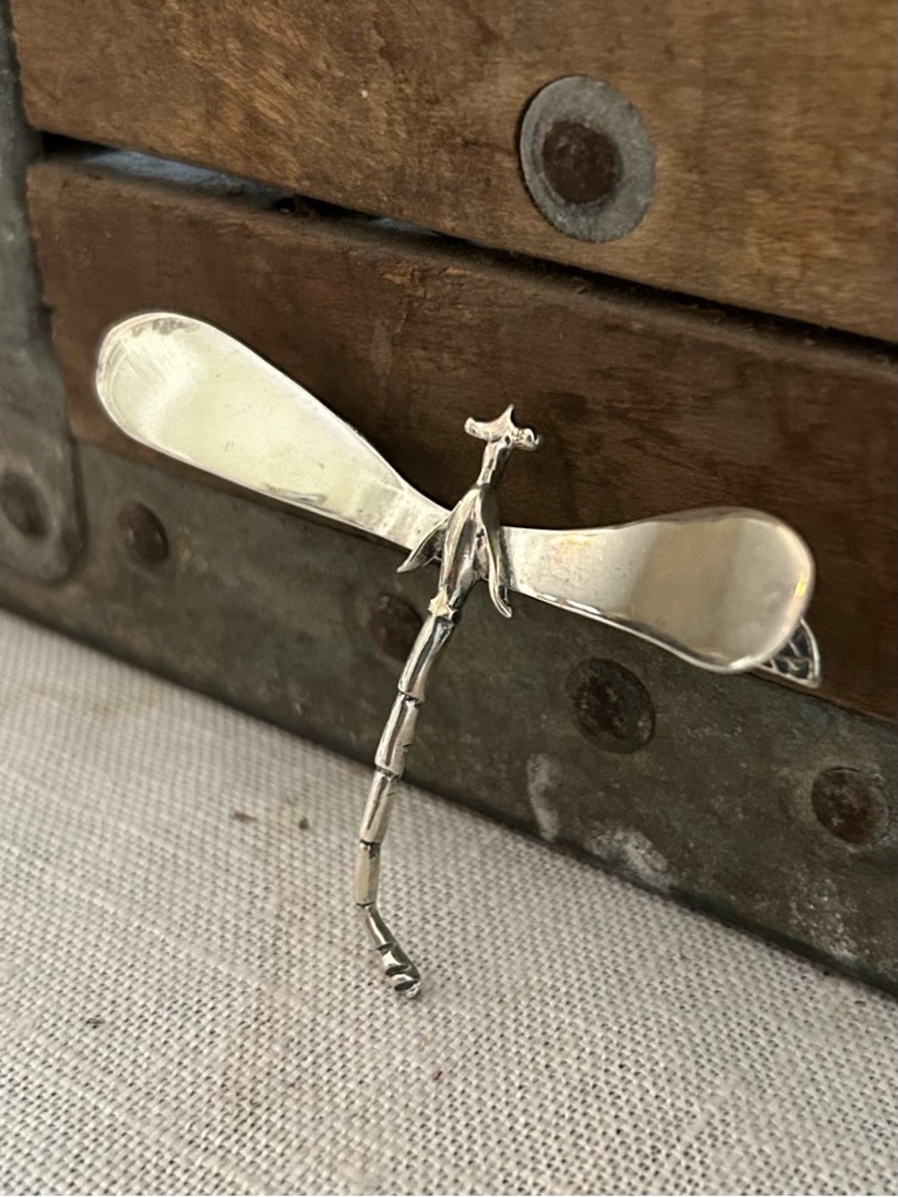 Large Sterling Insect Brooch - Picture 8 of 15